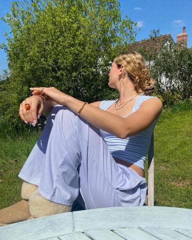 Damskie Spodnie Dresowe w Swobodnym Kroju z Elastycznym Pasem 7